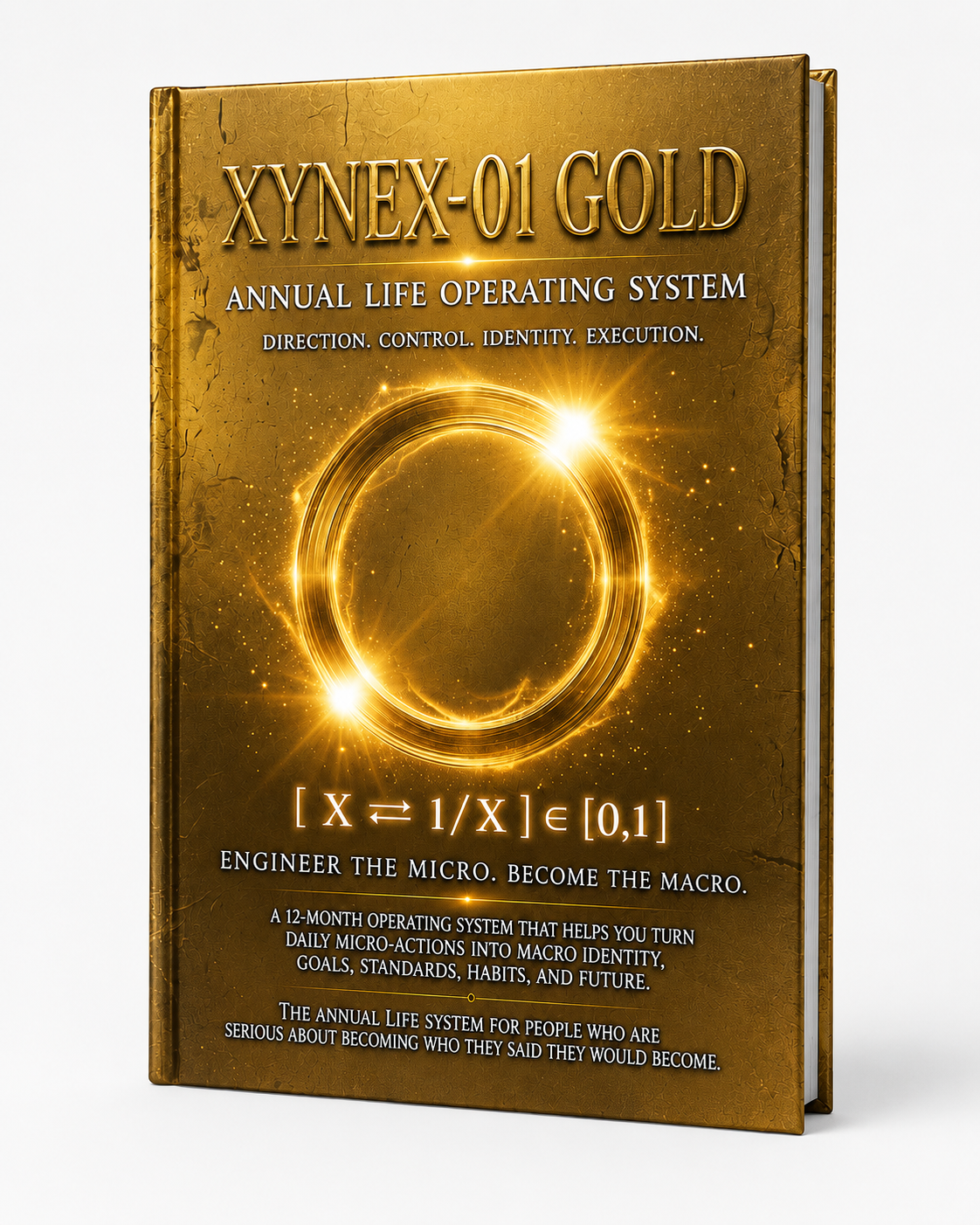 XYNEX-01 GOLD annual life operating system book